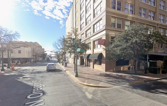 Burgundy Mural Near Café Central Teases Secretive New Downtown El Paso Restaurant