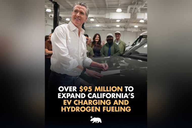 California Pours $95 Million More Into EV Chargers as Hydrogen Bet Sputters