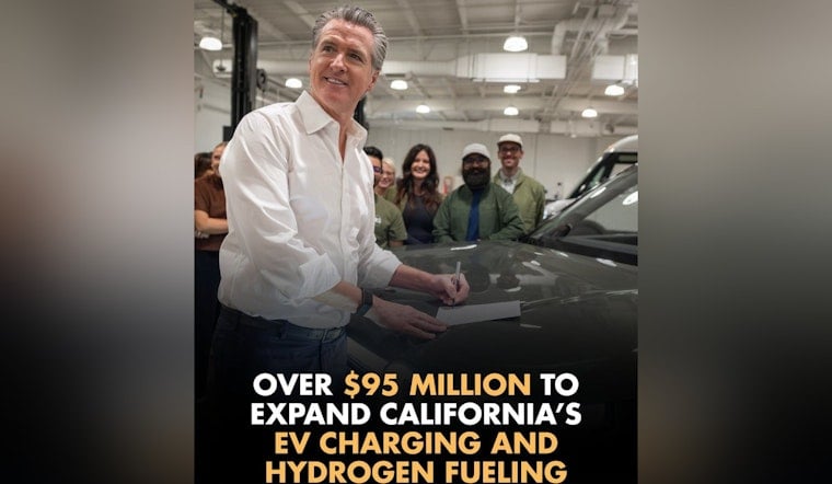 California Pours $95 Million More Into EV Chargers as Hydrogen Bet Sputters