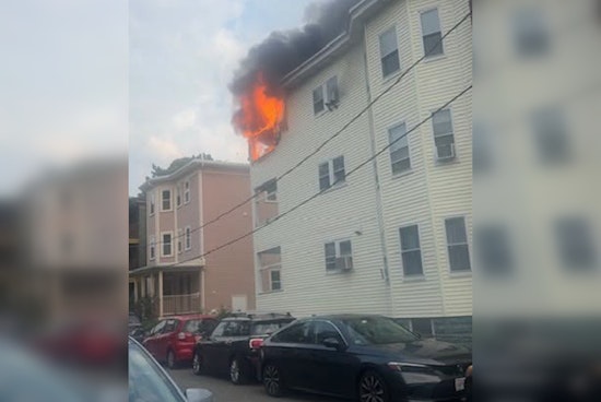 Cambridge Fire Displaces Nine Residents, Two Dogs on Robert Road