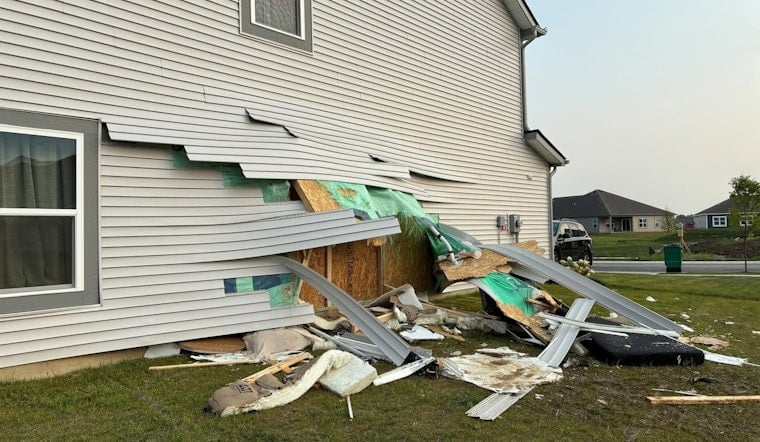 Car Crashes Through Home in Lebanon, Indiana, Injures 2