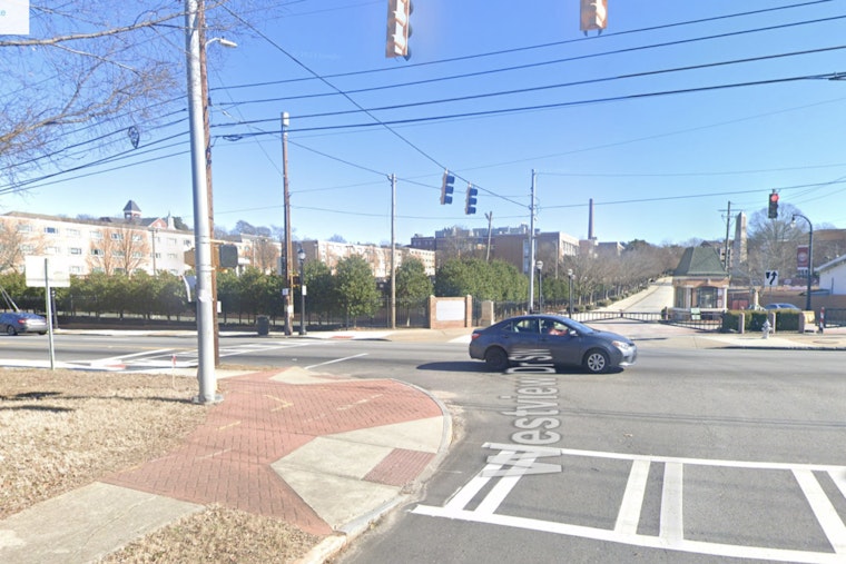 Car Overturns on Morehouse Campus, Students Say It Nearly Hit Them