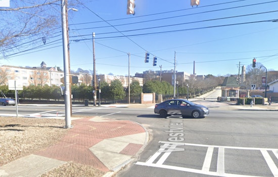 Car Overturns on Morehouse Campus, Students Say It Nearly Hit Them