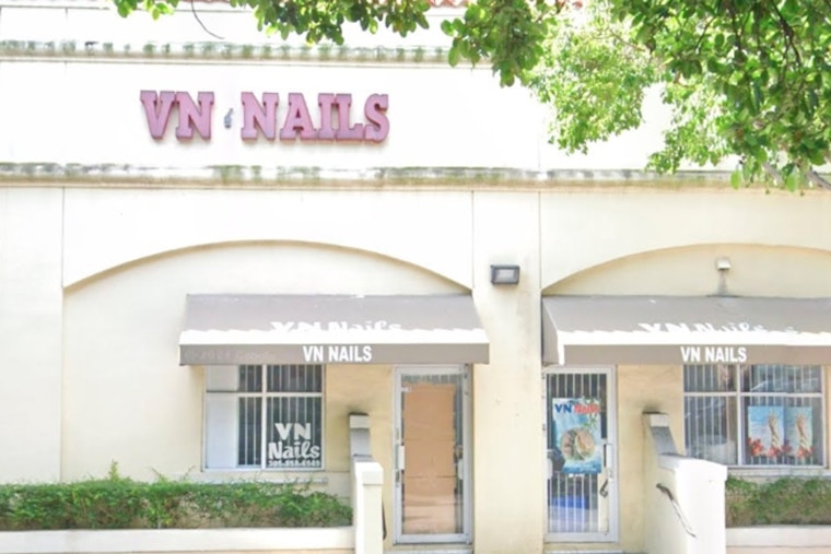 Car Plows Into Coral Way Nail Salon, Miraculously No One Hurt
