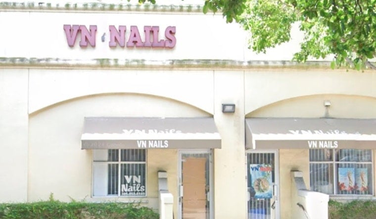Car Plows Into Coral Way Nail Salon, Miraculously No One Hurt