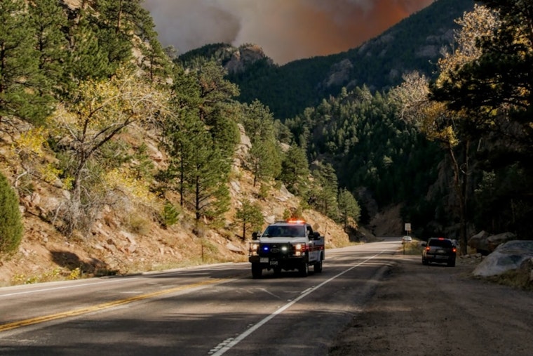 Car Plunges Off Cliff Near Banning, Sparks 25-Acre Panorama Fire