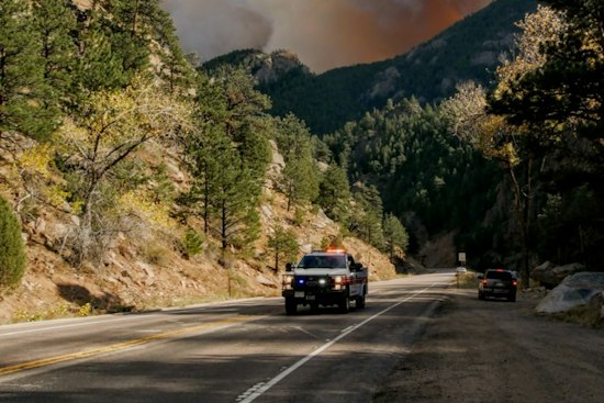Car Plunges Off Cliff Near Banning, Sparks 25-Acre Panorama Fire