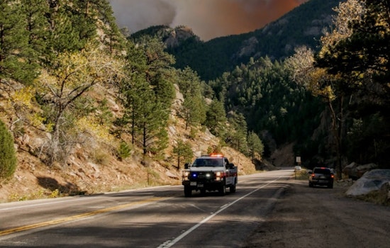 Car Plunges Off Cliff Near Banning, Sparks 25-Acre Panorama Fire