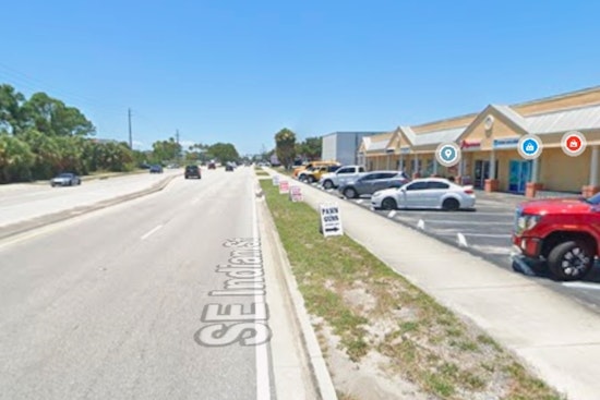 Car Slams Into Stuart Gun Shop, Driver Rushed With Traumatic Injuries