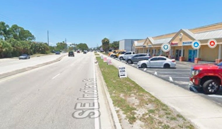 Car Slams Into Stuart Gun Shop, Driver Rushed With Traumatic Injuries