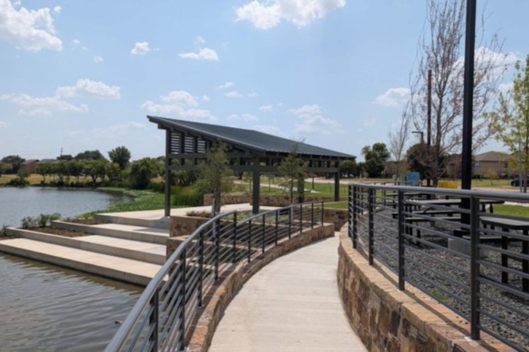 Carrollton Cuts Ribbon On Revamped Woodlake Lake After Two-Year, $2.5M Overhaul