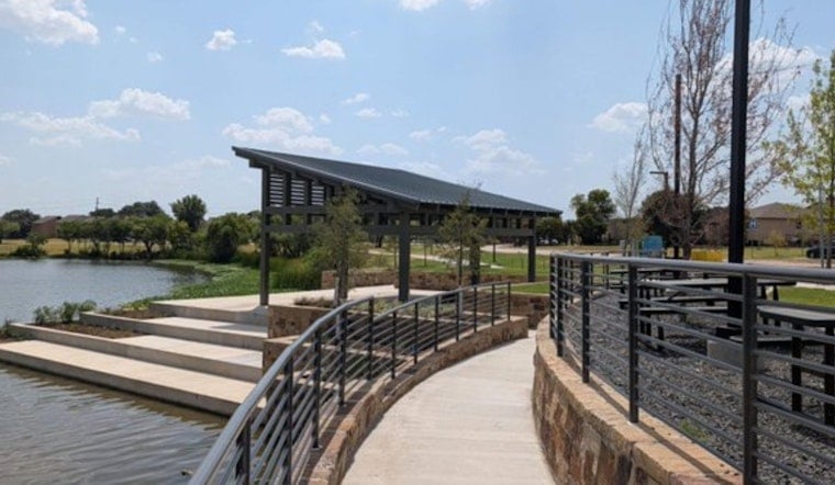 Carrollton Cuts Ribbon On Revamped Woodlake Lake After Two-Year, $2.5M Overhaul