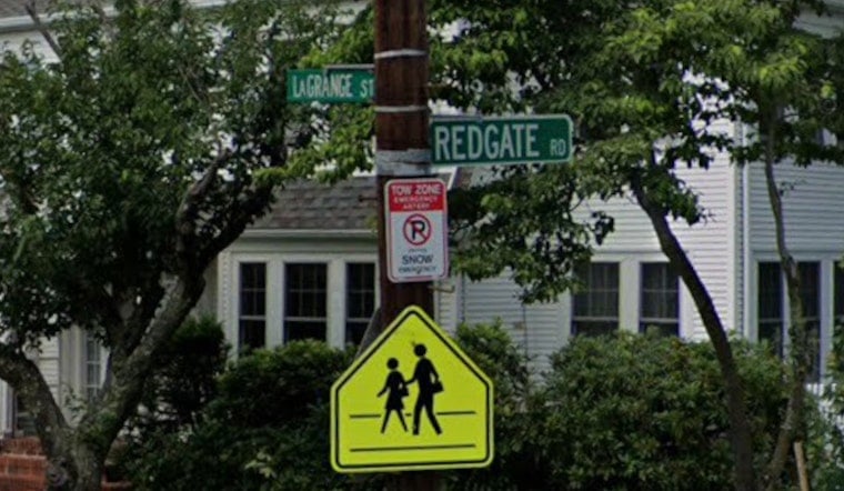 Cement Truck Knocks Out Power in West Roxbury, Boston