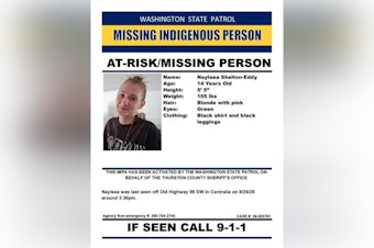 Centralia Girl, 14, Missing Again Off Old Highway 99, Third Native Alert This Summer