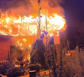 Chesapeake City House Fire Displaces Five, Racks Up $300K in Damage