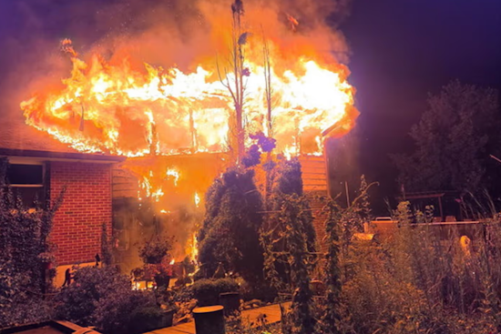 Chesapeake City House Fire Displaces Five, Racks Up $300K in Damage