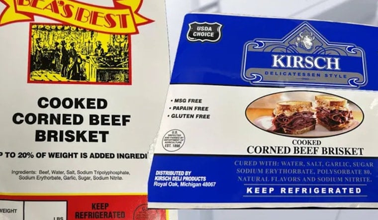 Chicago Meat Plant Recalls 3,215 Pounds of Corned Beef, Pastrami Over Listeria Risk