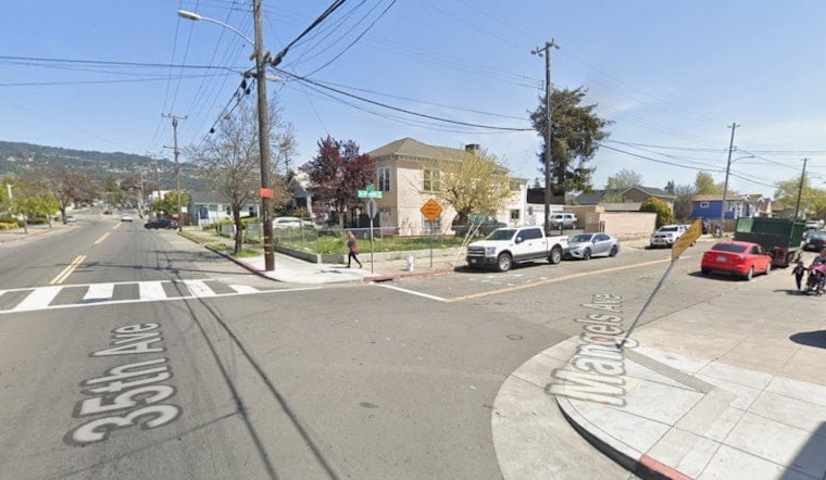 Child Driver Crashes Into Oakland Yard, Leaves Dog Walker Critically Hurt