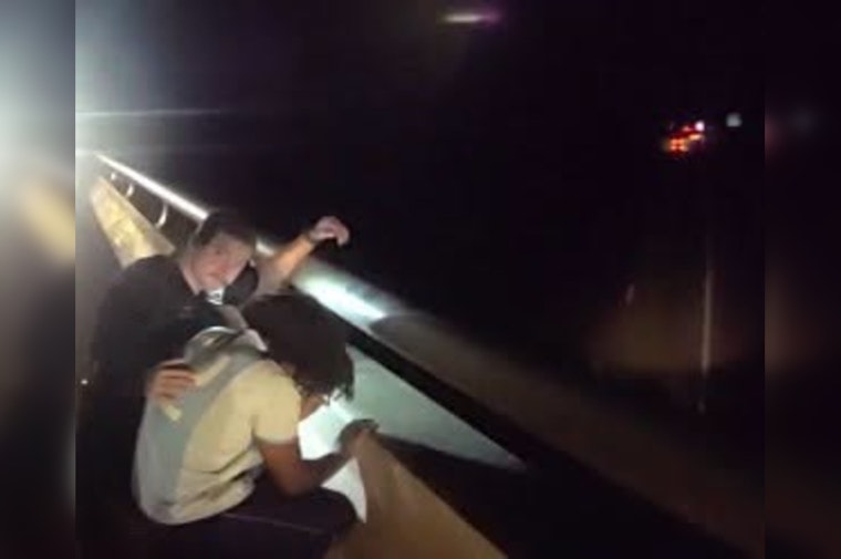 Clarksville Officer Stops Teen From Jumping Off Overpass