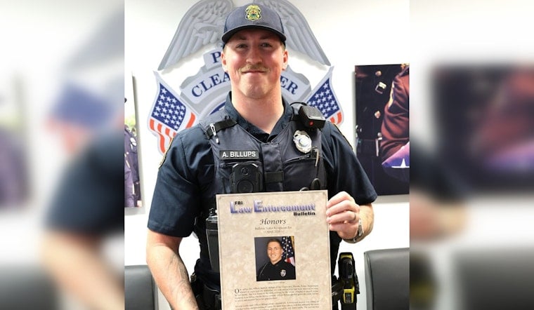 Clearwater Officer Named Top Cop After Pulling Girl, 8, Off Jagged Rocks