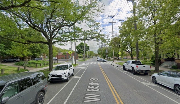 Cleveland Adds Physical Barriers To West 65th Street Bike Lanes After 112 Crashes