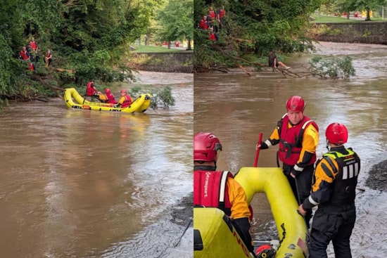 Cleveland Firefighters Pull Teen From Tree Branches In Raging Big Creek