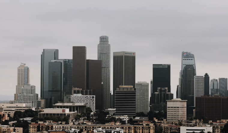 Cloud Blanket Keeps Downtown LA Cool Before Weekend Warmup
