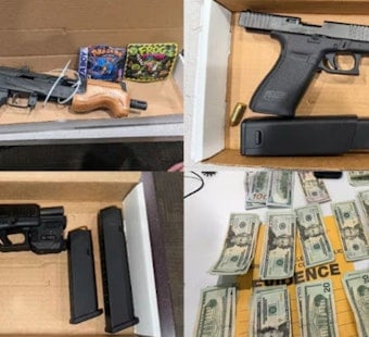 CMPD Nabs 22, Seizes 14 Guns in Uptown and South End Sweep