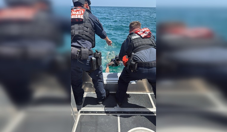 Coast Guard Pulls Two From Sinking Jet Ski Near Miami's Government Cut