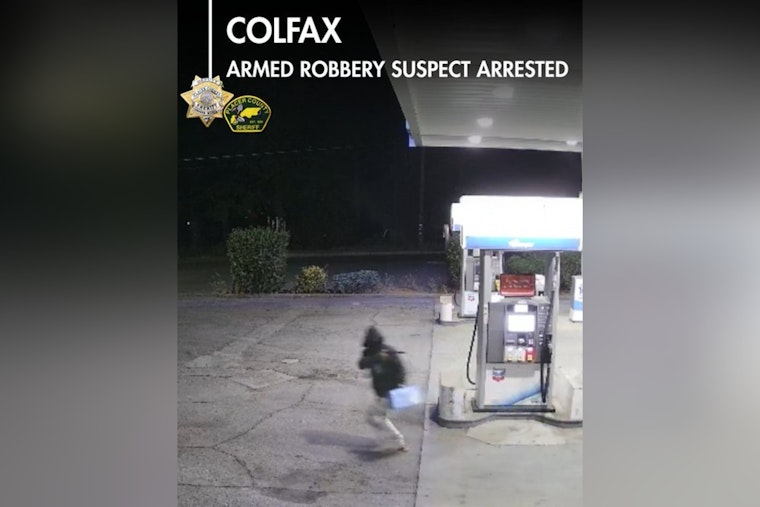Colfax Gas Station Gunpoint Robbery Suspect, 19, Tracked Down 13 Miles Away