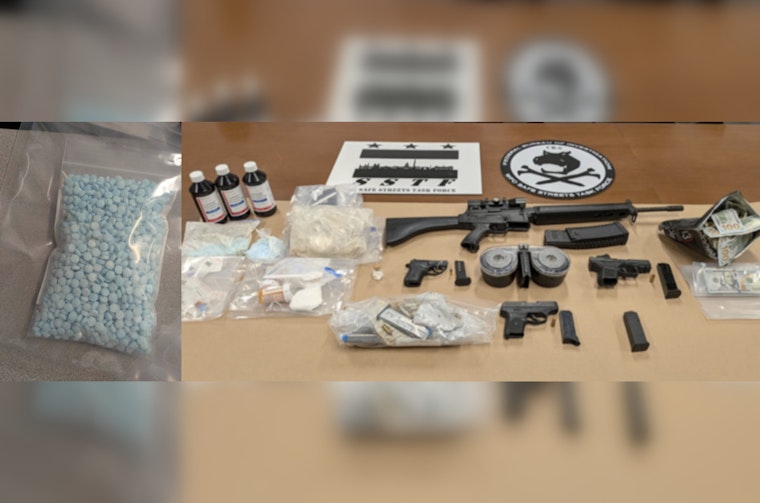 Congress Heights Couple Charged After Feds Find 322 Grams of Fentanyl, Guns, 3 Kids