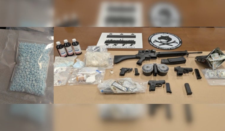 Congress Heights Couple Charged After Feds Find 322 Grams of Fentanyl, Guns, 3 Kids