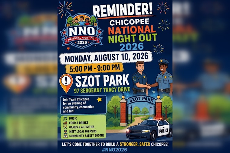 Cops, Grub and Games: Chicopee’s National Night Out Packs 90 Vendors Into Szot Park