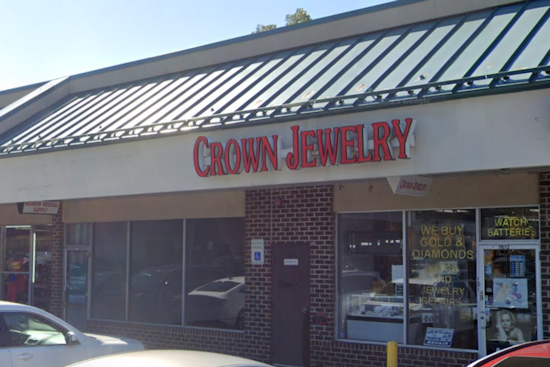 Crown Jewelry Reisterstown Robbed of $200,000 in Overnight Burglary