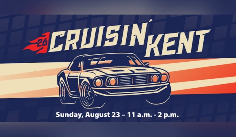 Cruisin' Kent Car Show Returns Aug. 23 With Free Entry, Veteran Fund Boost