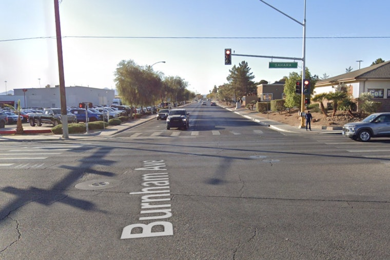 Cyclist Clings to Life After Late-Night Smash at Las Vegas’ Notorious Sahara–Eastern Intersection