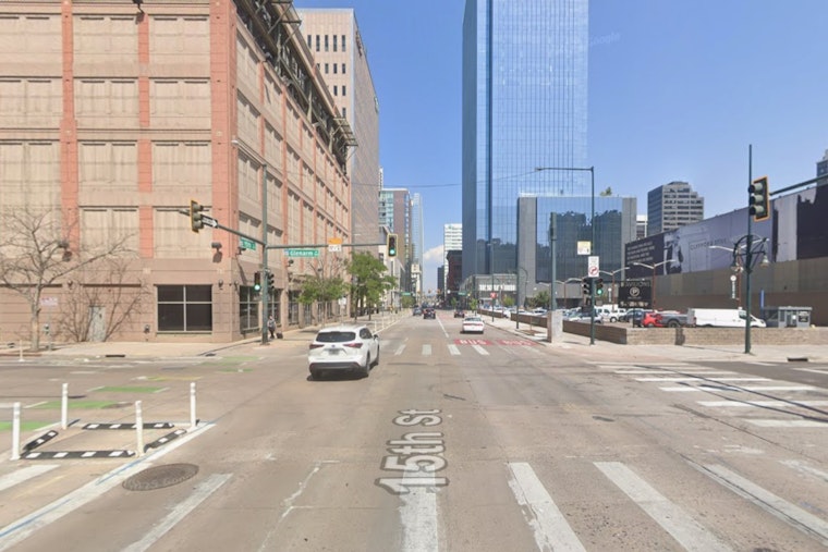 Cyclist Seriously Hurt in Downtown Denver Crash on Protected 15th Street Bikeway