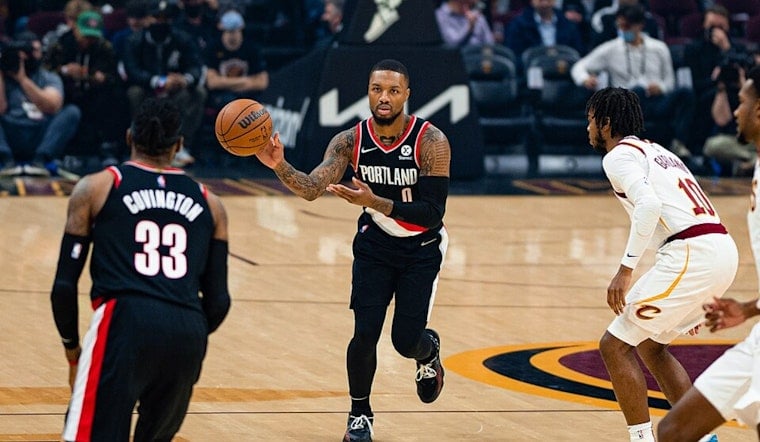 Damian Lillard Brings Free Backpacks and New Courts to His Old Oakland Rec Center
