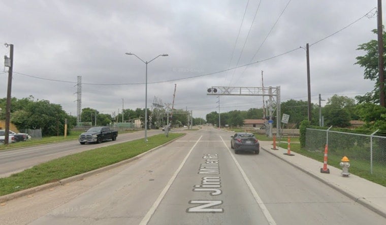 DART Train Slams Into Car Near Buckner Station, Trapped Driver Freed by Crews