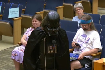 Darth Vader Crashes San Diego Council Meeting to Roast Flock Cameras