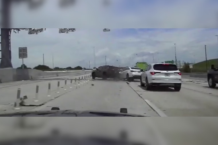 Dashcam Shows Driver Weaving Through I-275 Traffic Before Crashing In Pinellas