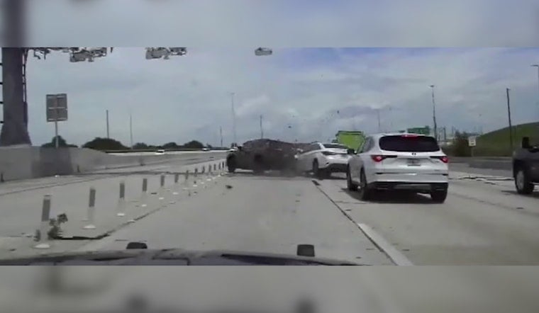 Dashcam Shows Driver Weaving Through I-275 Traffic Before Crashing In Pinellas
