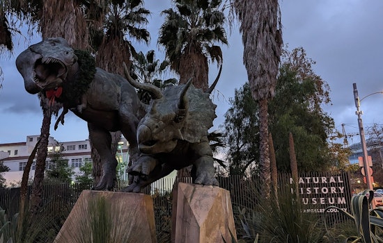 Dino Fest Returns to LA's Natural History Museum With Green-Boned Giant