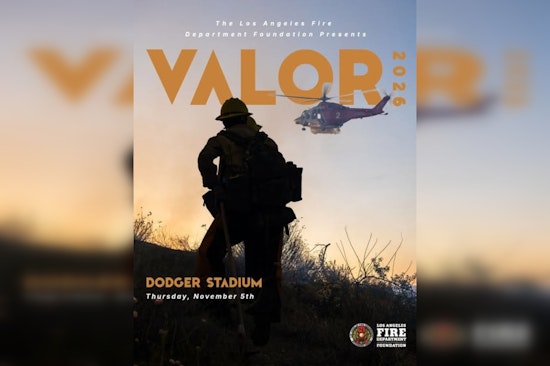 Dodger Stadium Field Turns Firefighter Stage for LAFD's Valor Awards
