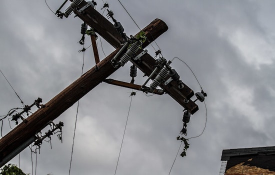 Downed Pole on Ashland City's Main Street Knocks Out Power to 1,600 Homes