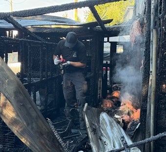 Downed Power Lines Force SE Portland Fire Crews Into Risky Apartment Attack