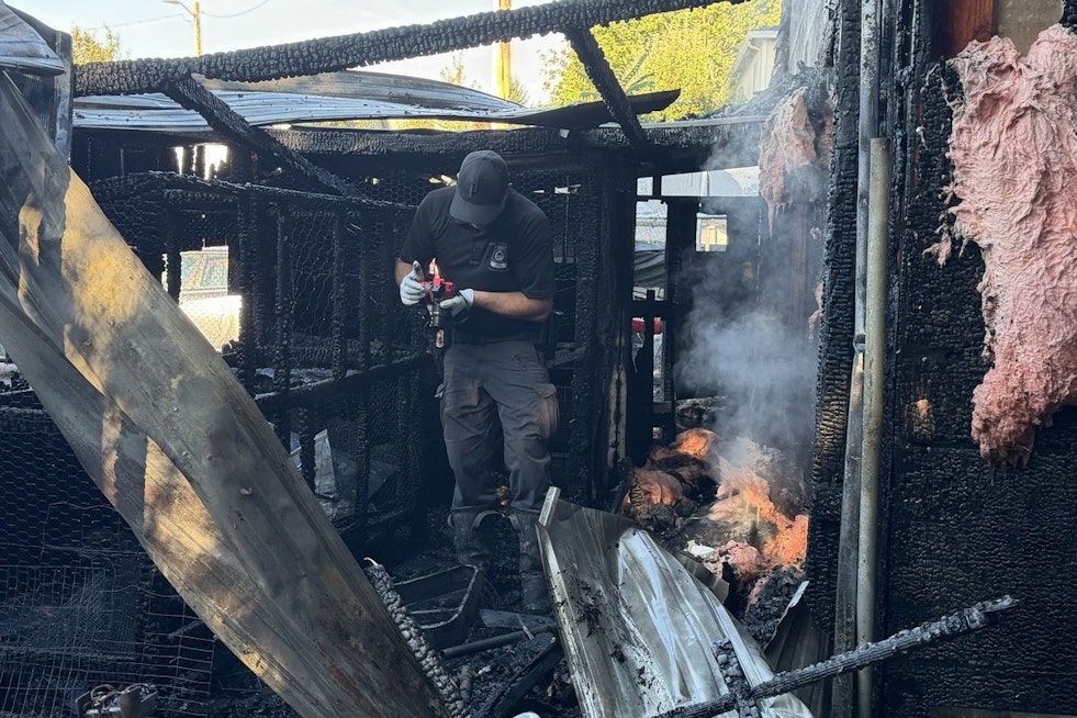 Downed Power Lines Force SE Portland Fire Crews Into Risky Apartment Attack