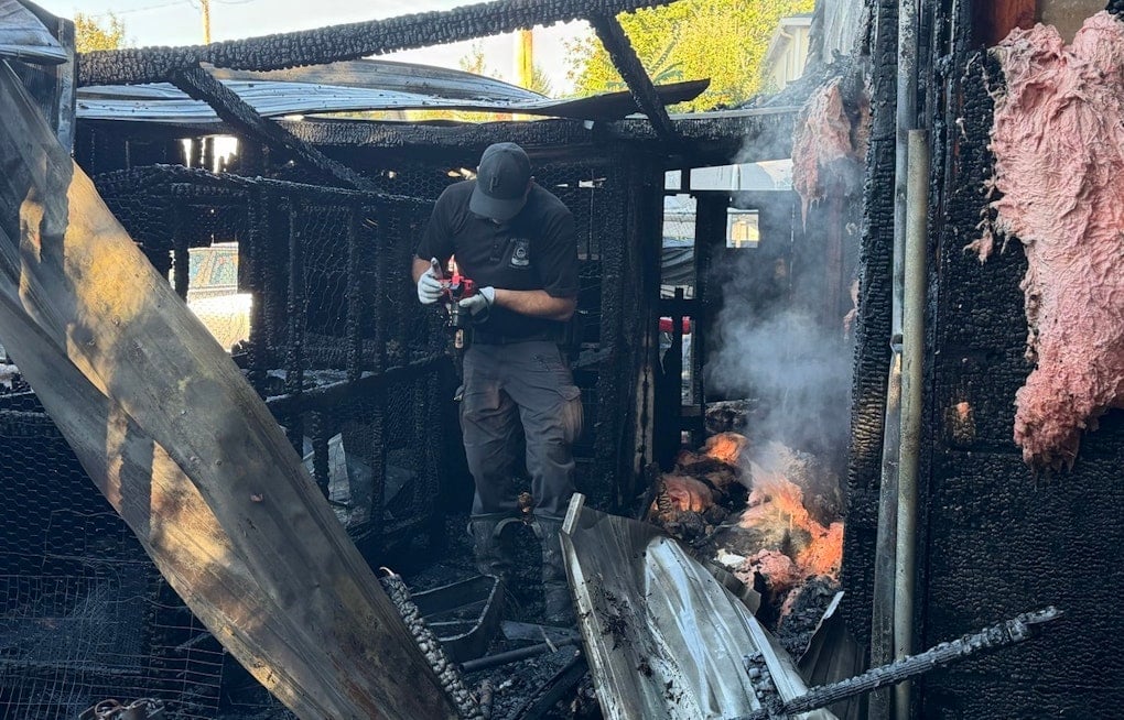 Downed Power Lines Force SE Portland Fire Crews Into Risky Apartment Attack