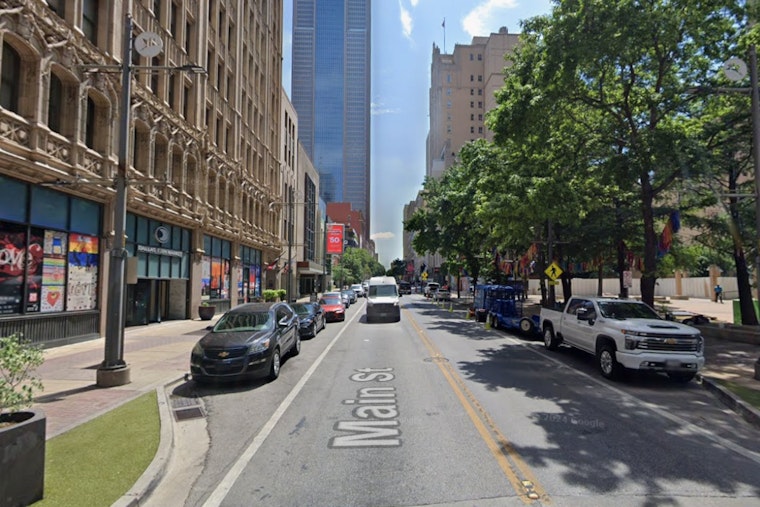 Downtown Dallas Crash Near Akard Sends Four To Hospital, Snarls Transit Hub