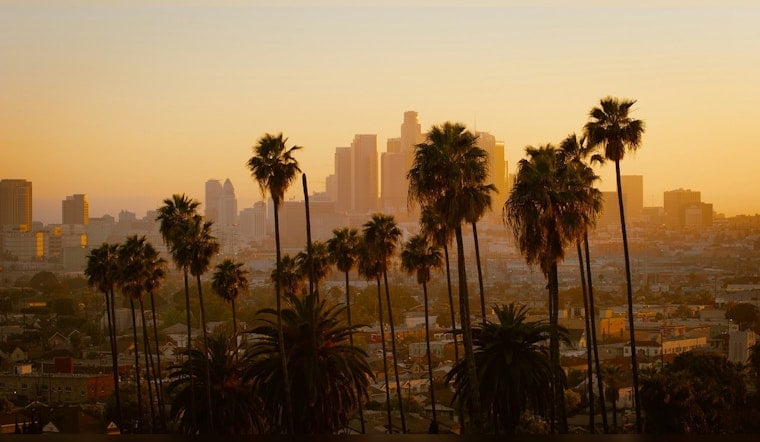 Downtown LA Sizzles to 91 Before Late-Night Storm Tease
